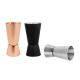 Dosador Drinks Copo Duplo Inox Trio Prata Preto Rose 50 25ml