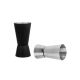 Dosador Drinks Copo Duplo Inox Preto e Prata Kit Bar 50 25ml
