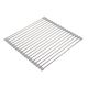 Esteira de Pia Escorredor Dobravel Inox e Borracha 37cm
