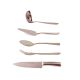 Faca Concha Garfo Colher Espatula Inox Cobre Rose Gold 5un