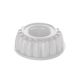 Forma de Pudim Bolos para Microondas Plastico Branco 1,4L