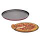 Forma Pizza Crocante Assadeira Vermelha Furo Antiaderente 30 e 35