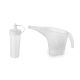 Jarra Medidora 800ml Bico Funil e Bisnaga 280ml Transparente