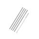 Canudo de Inox Reto Reutilizavel Escovinha Limpeza Jogo 5un