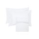 Lençol QUEEN Elastico Branco 200F Algodao Egipcio e Fronhas