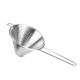 Funil Passador Chinoy Coador Peneira Aço Inox 24cm