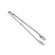 Pegador Alimentos Inox Pinça Profissional Grande Longo 41cm