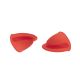 Luva de Cozinha Pegador Silicone Vermelho Forno 2un