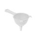 Peneira com Funil Encaixavel Cozinha Plastico Branco Grande