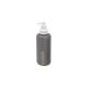 Porta Alcool Gel Dispenser Plastico Cinza 480ml