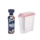 Porta Sabao em Po e Liquido Dosador Lavanderia Azul Rosa 1kg 1