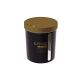 Pote de Arroz Porta Mantimentos Preto Tampa Rosca 5700ml