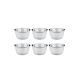 Ramekin Tigela Inox Sobremesa Mini Bolo Sufle Molho 90ml 6un