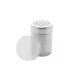 Saleiro Inox Porta Tempero Condimento Tampa Transparente 240ml