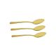 Colher de Mesa Dourado Linha Lovers Ouro Gold 3un