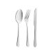 Talheres de Mesa Inox Faqueiro Garfo Colher Faca Elite 18un