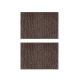 Tapete Antiderrapante Banheiro Quarto Bolinha Marrom 40x60 2un