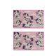 Tapete Infantil Bebe Unicornio Rosa Antiderrapante 80x50cm 2un