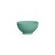 Tigela Bowl Pote Sobremesa Verde Ciano Ceramica 430ml 1un