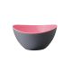 Tigela Bowl Saladeira Rosa Pink e Cinza 3,5L
