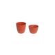 Mini Vaso Marrom Terracota Cachepot Porta Treco ECO 2 peças 1